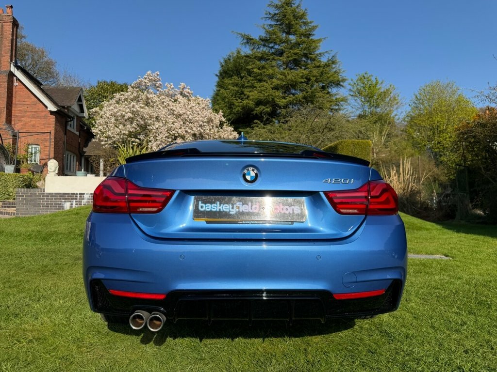 BMW 4 Series Gran Coupe 2L M Sport Blue #3