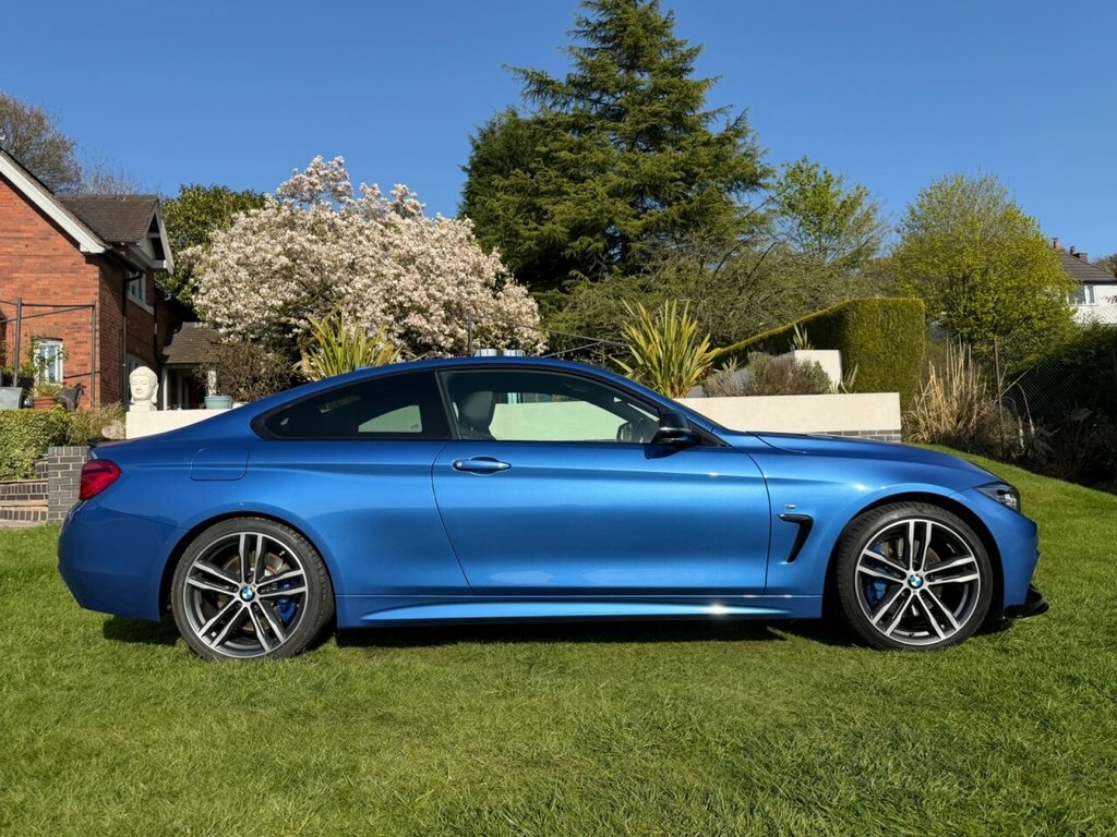 BMW 4 Series Gran Coupe 2L M Sport Blue #5