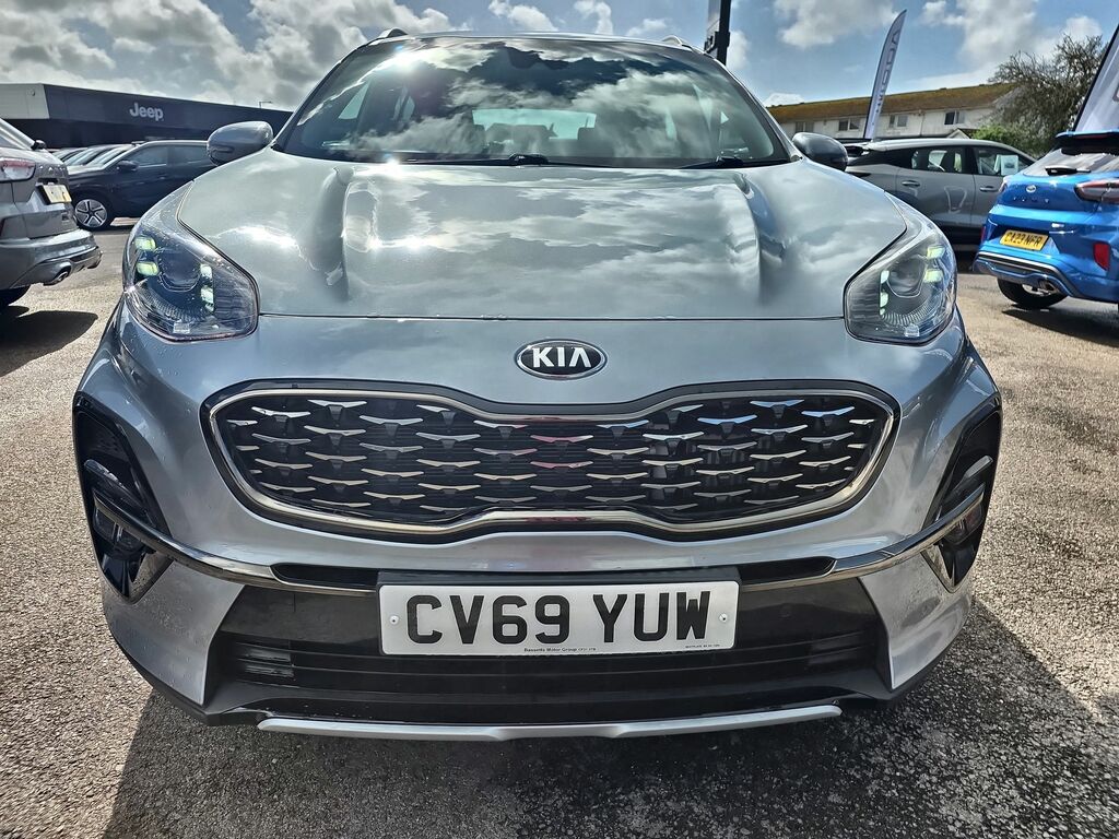 Kia Sportage Crdi Gt-line Isg CV69YUW Silver #4