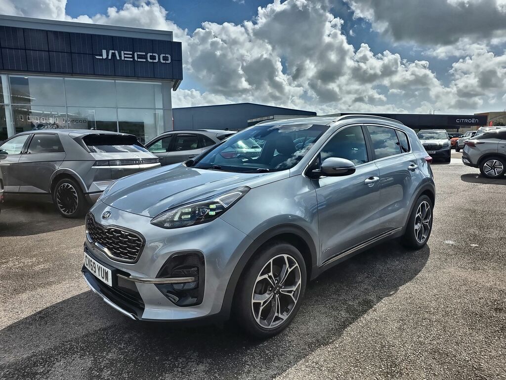 Kia Sportage Crdi Gt-line Isg CV69YUW Silver #3