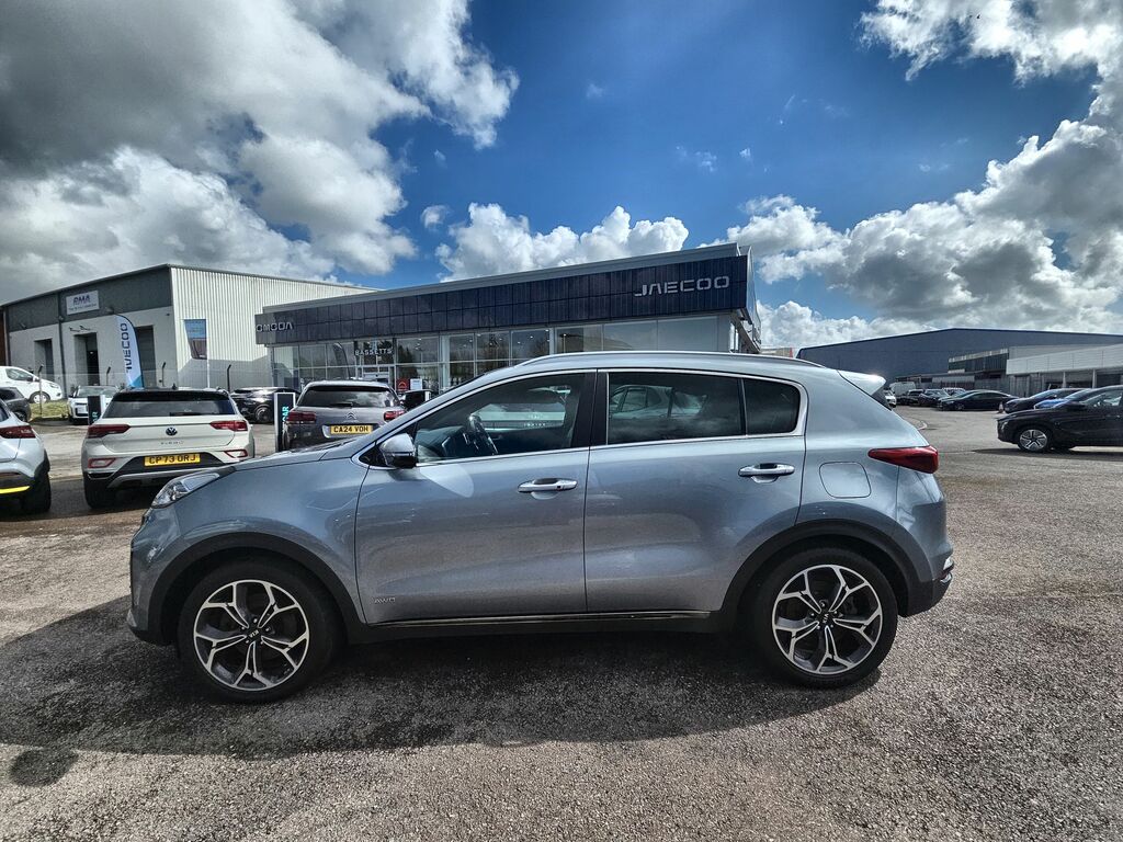 Kia Sportage Crdi Gt-line Isg CV69YUW Silver #5