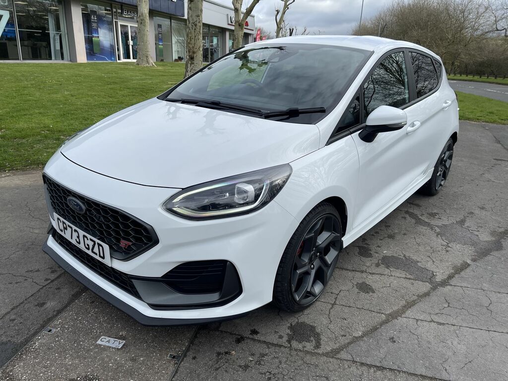 Ford Fiesta St-3 White #3