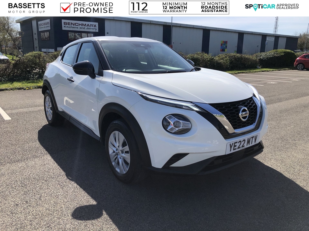 Nissan Juke Dig-t Visia White