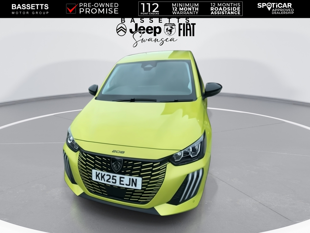 Peugeot e-208 Allure KK25EJN Yellow #4