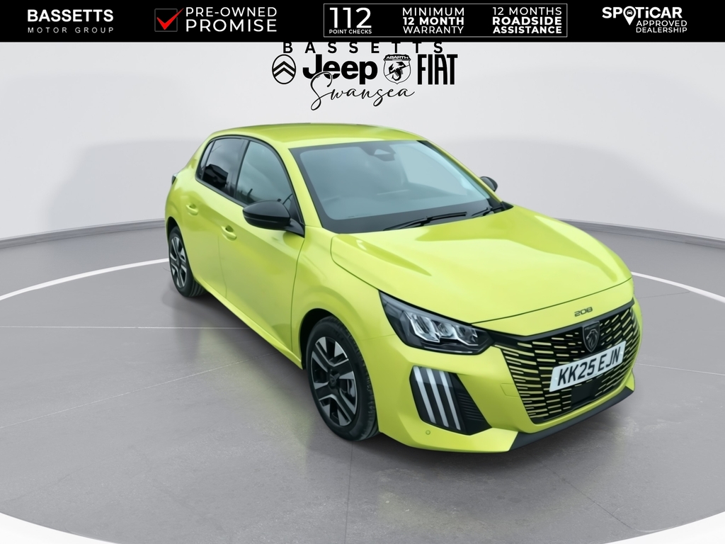 Peugeot e-208 Allure KK25EJN Yellow #3