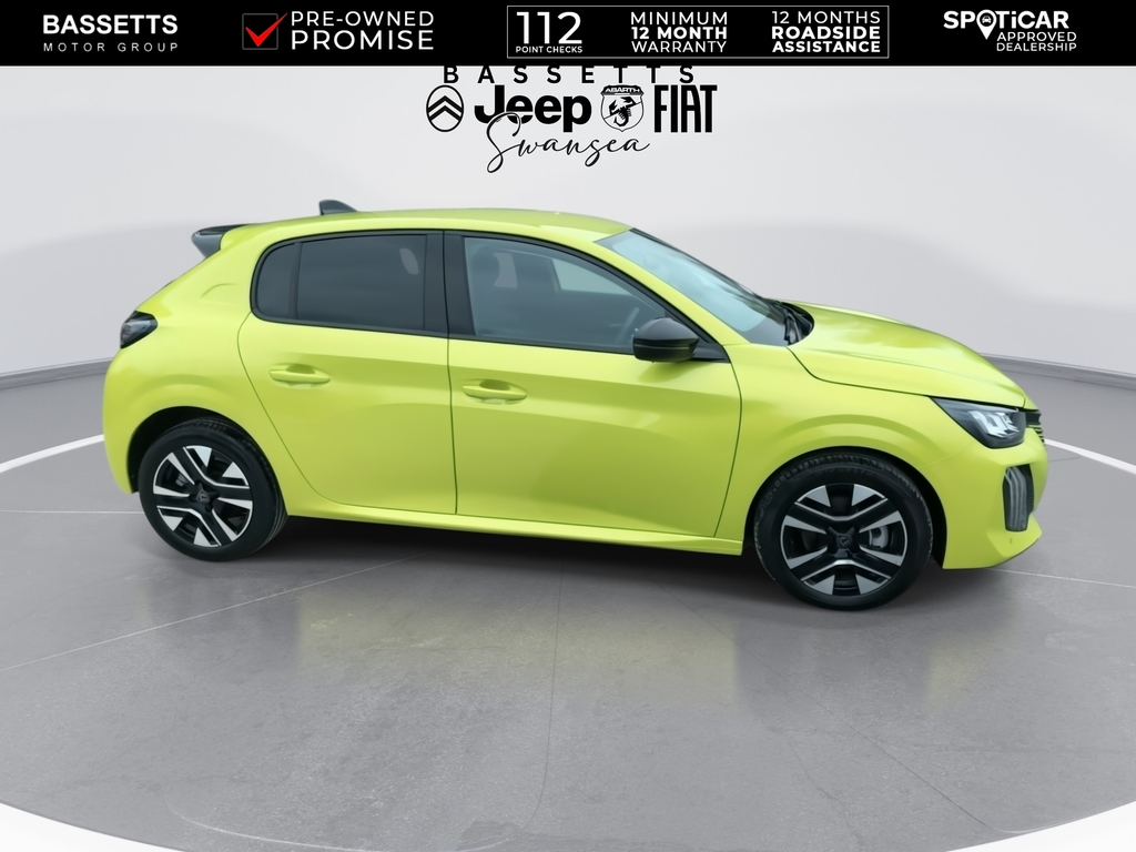 Peugeot e-208 Allure KK25EJN Yellow #2