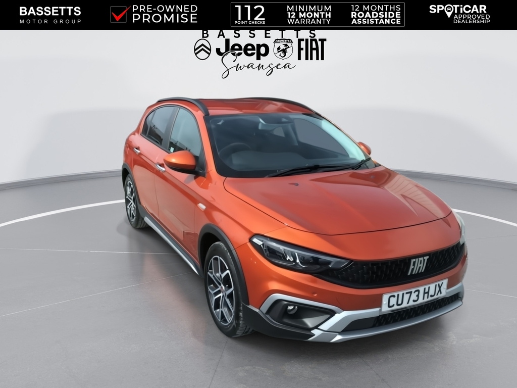 Fiat Tipo Cross CU73HJX Orange #2