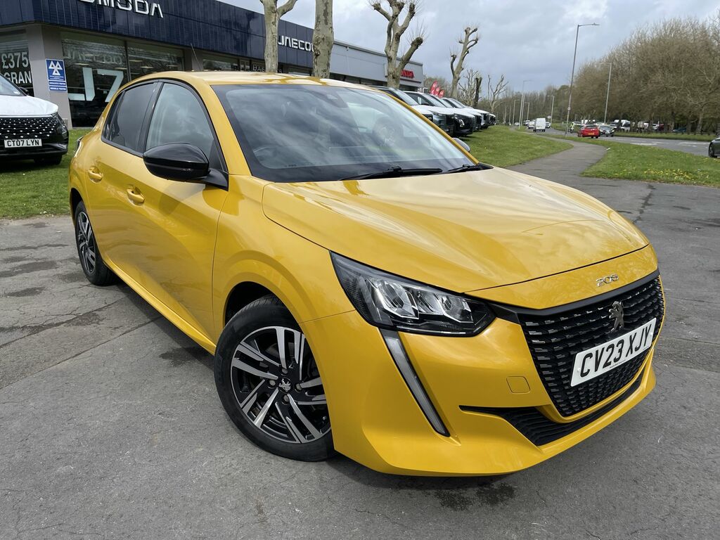 Peugeot 208 Puretech Allure Premium Plus Ss Yellow