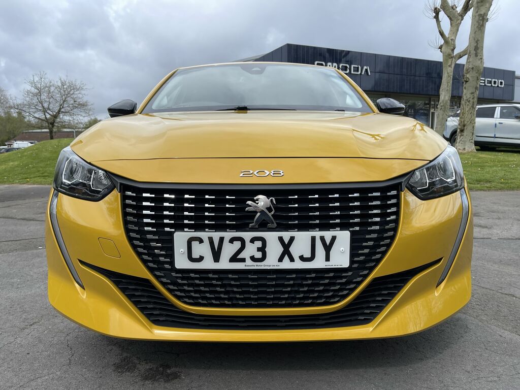 Peugeot 208 Puretech Allure Premium Plus Ss CV23XJY Yellow #2