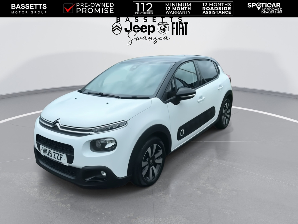 Citroen C3 Puretech Flair MK19ZZF White #3