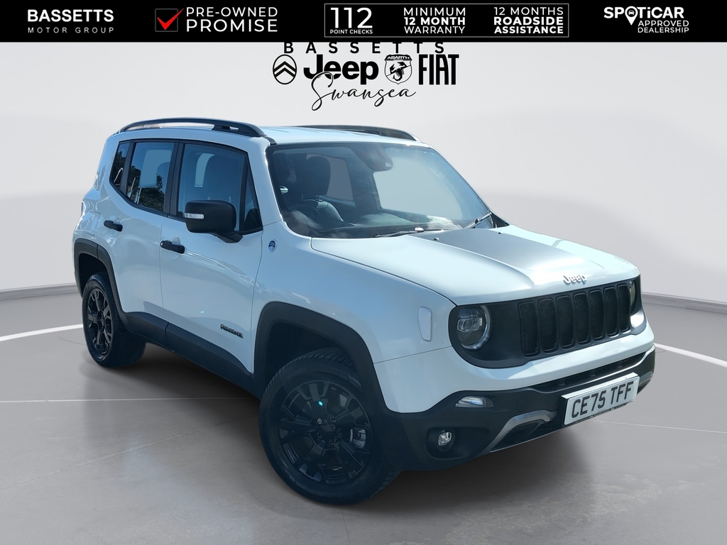 Jeep Renegade Overland White