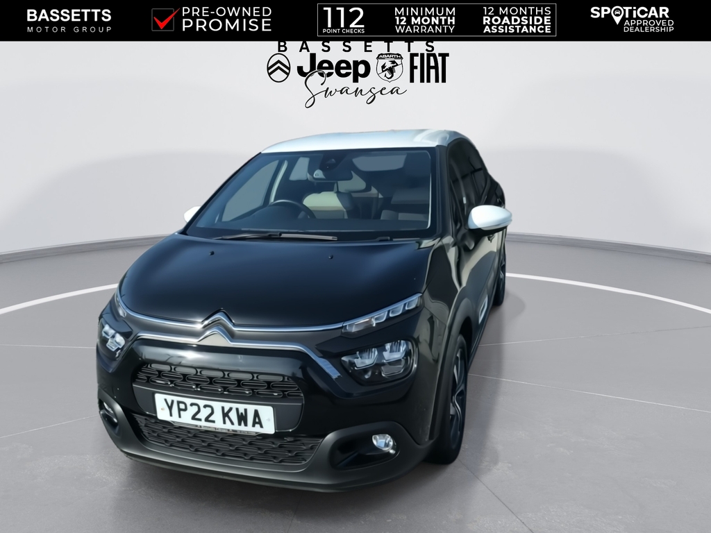 Citroen C3 Puretech Shine Plus Ss YP22KWA Black #3