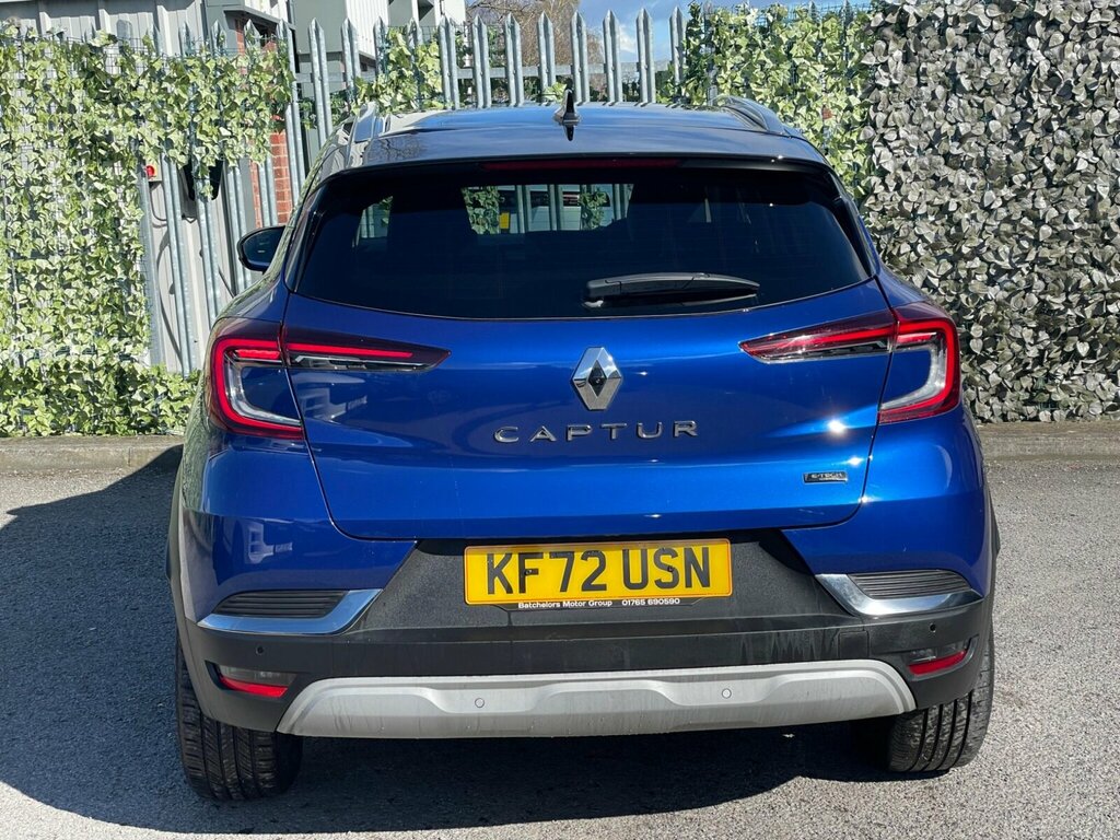 Renault Captur 1.6 E-tech Techno Euro 6 Ss KF72USN Blue #4