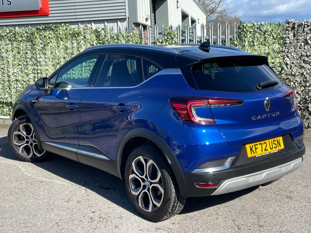 Renault Captur 1.6 E-tech Techno Euro 6 Ss KF72USN Blue #3