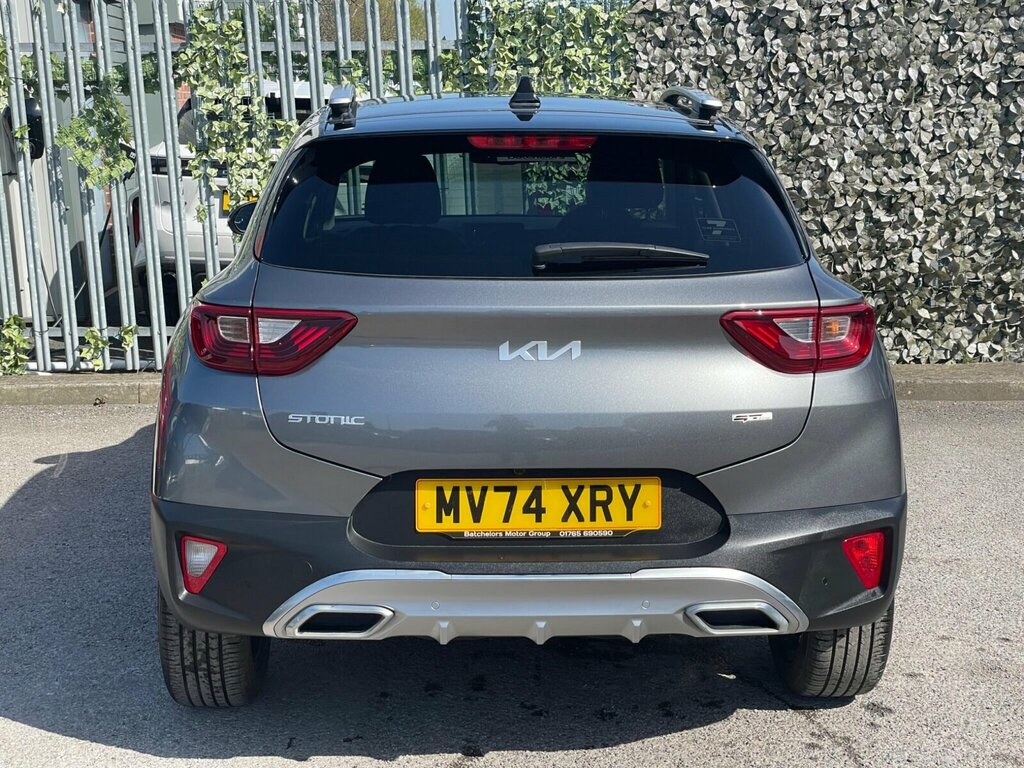 Kia Stonic 1.0 T-gdi Mhev Gt-line S Dct Euro 6 Ss MV74XRY Grey #4