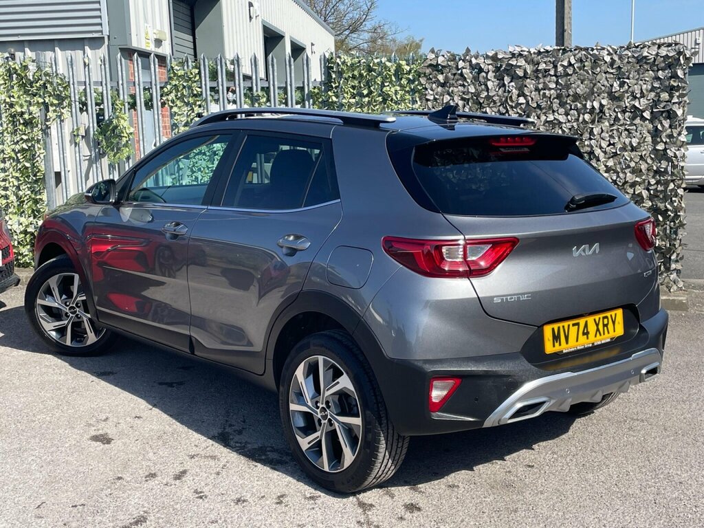 Kia Stonic 1.0 T-gdi Mhev Gt-line S Dct Euro 6 Ss MV74XRY Grey #3