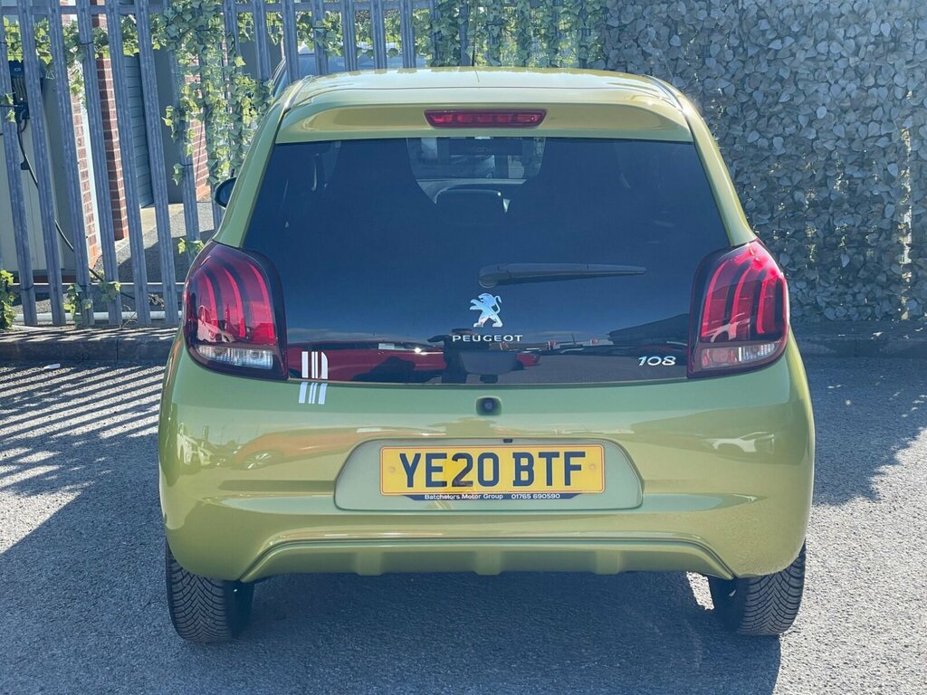 Peugeot 108 1.0 Collection Euro 6 Ss YE20BTF Green #4