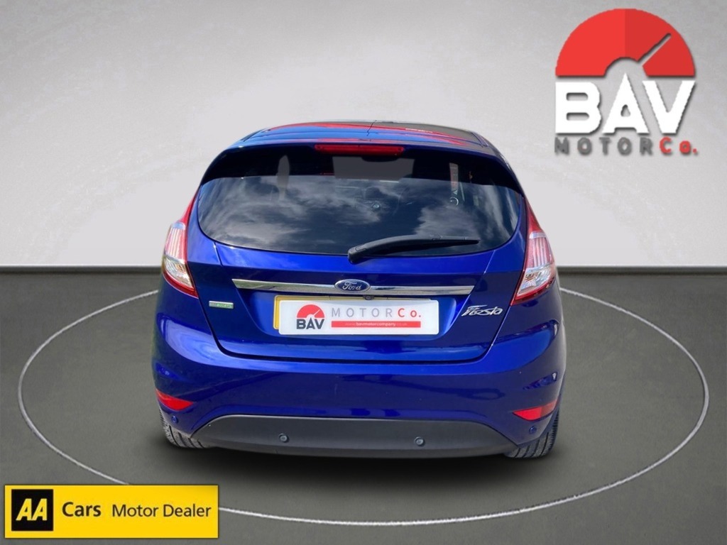 Ford Fiesta T Ecoboost Titanium X GV66DAA Blue #4