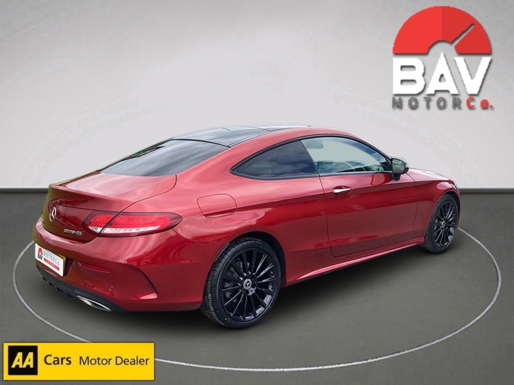 Mercedes-Benz C Class C250d Amg Line HY18EZS Red #3