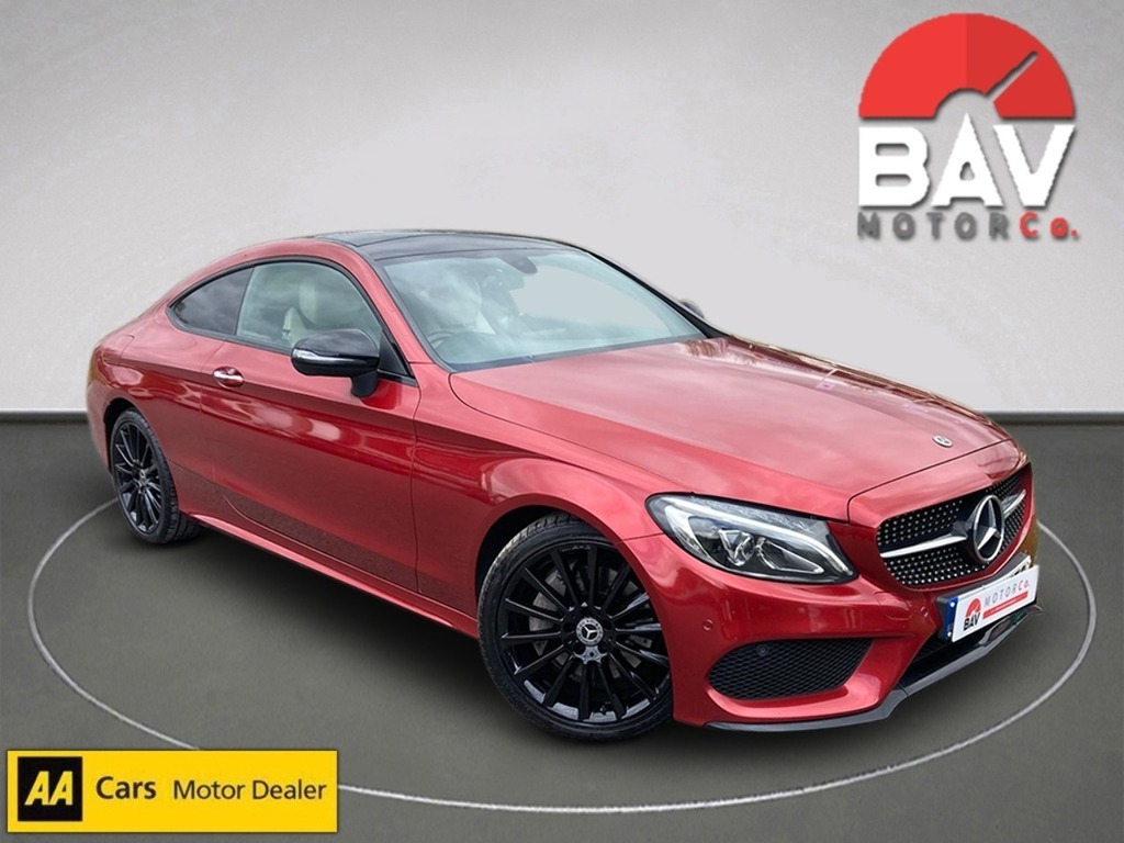 Mercedes-Benz C Class C250d Amg Line Red