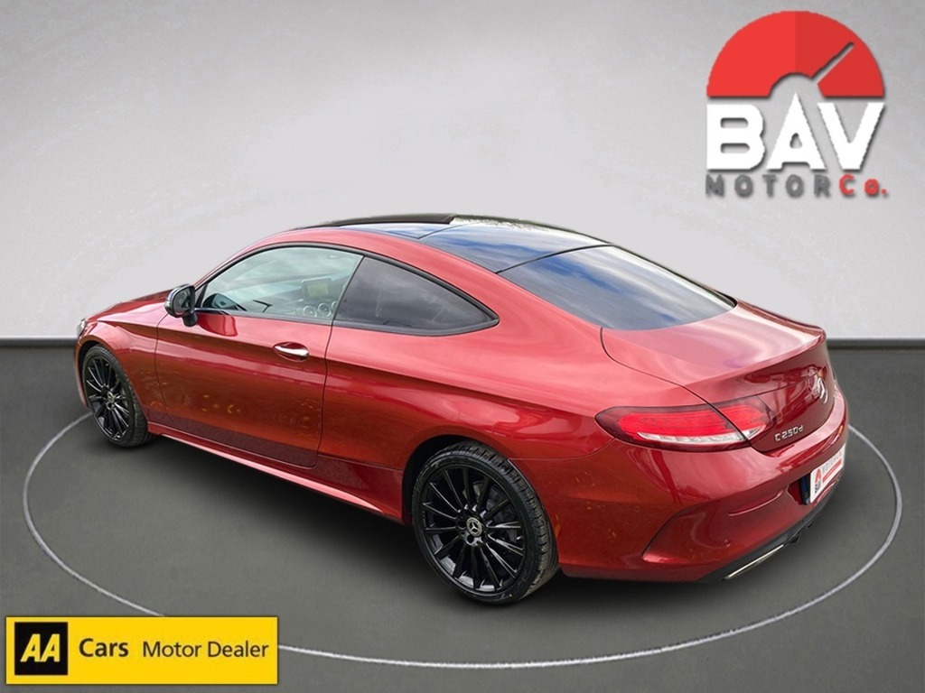 Mercedes-Benz C Class C250d Amg Line HY18EZS Red #5