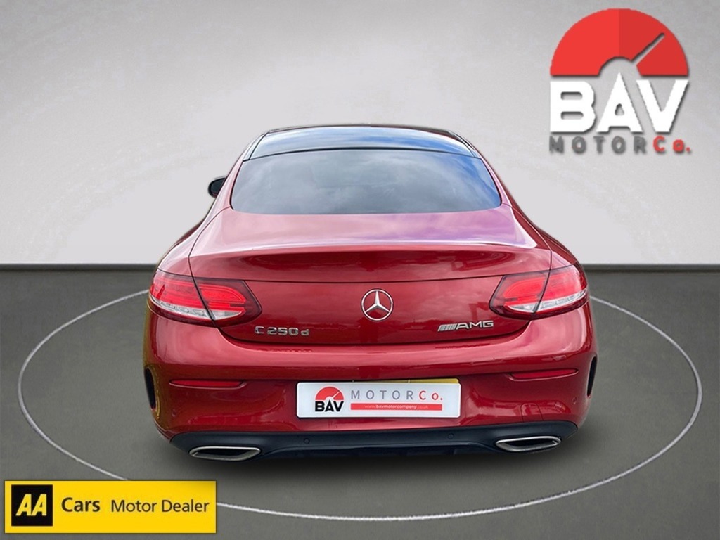 Mercedes-Benz C Class C250d Amg Line HY18EZS Red #4