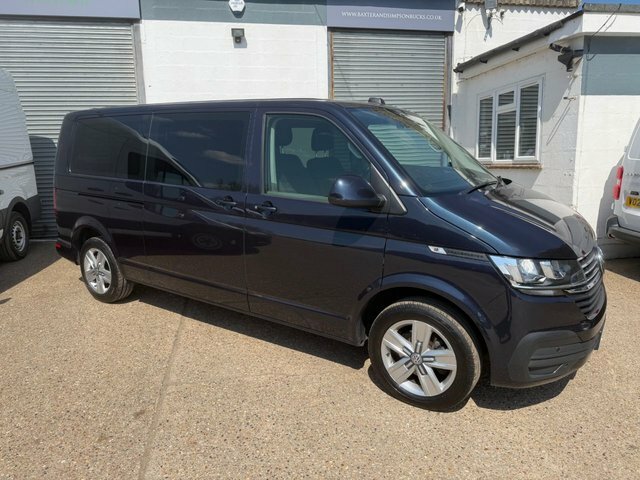 Volkswagen Transporter Shuttle Tdi Se Minibus Double OV20UUR Blue #2