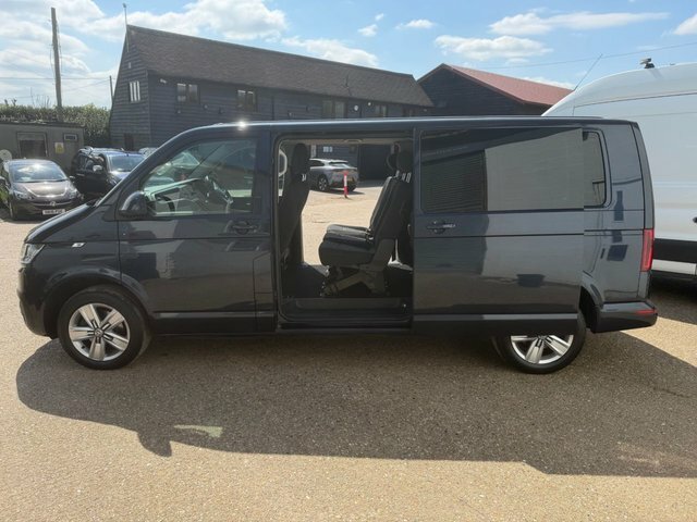 Volkswagen Transporter Shuttle Tdi Se Minibus Double OV20UUR Blue #3