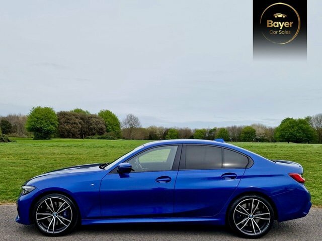 BMW 3 Series 320D Mht M Sport FD21XNJ Blue #3