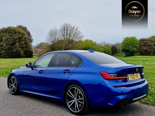 BMW 3 Series 320D Mht M Sport FD21XNJ Blue #5