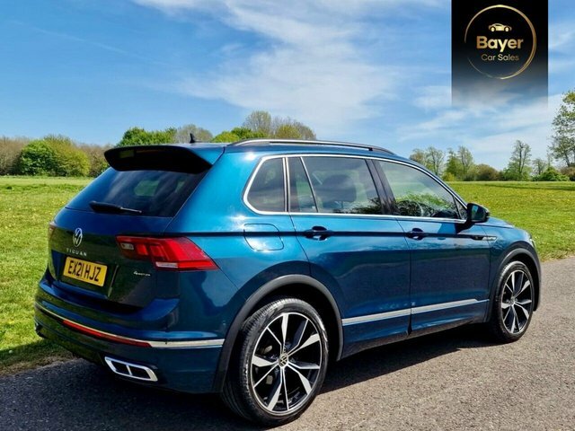 Volkswagen Tiguan Tdi R-line Suv EX21HJZ Blue #4