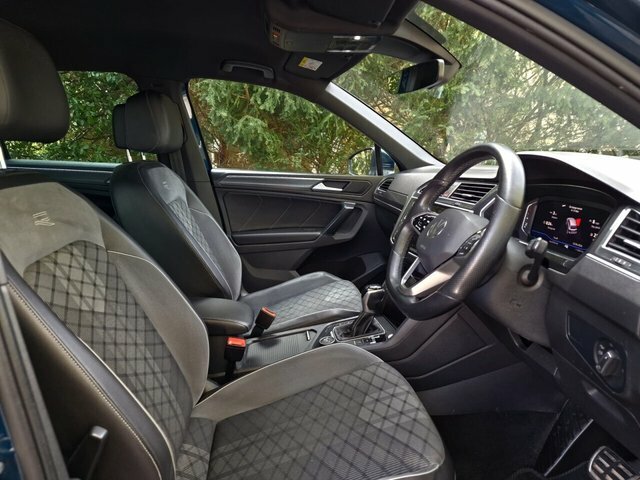 Volkswagen Tiguan Tdi R-line Suv EX21HJZ Blue #6