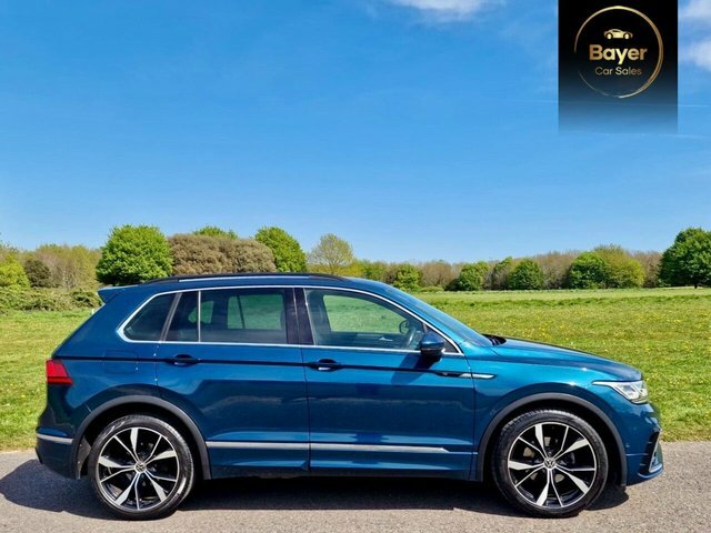 Volkswagen Tiguan Tdi R-line Suv EX21HJZ Blue #2