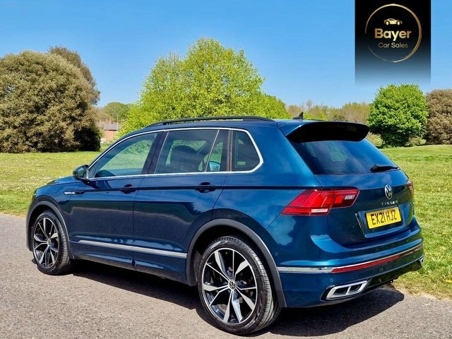 Volkswagen Tiguan Tdi R-line Suv EX21HJZ Blue #5