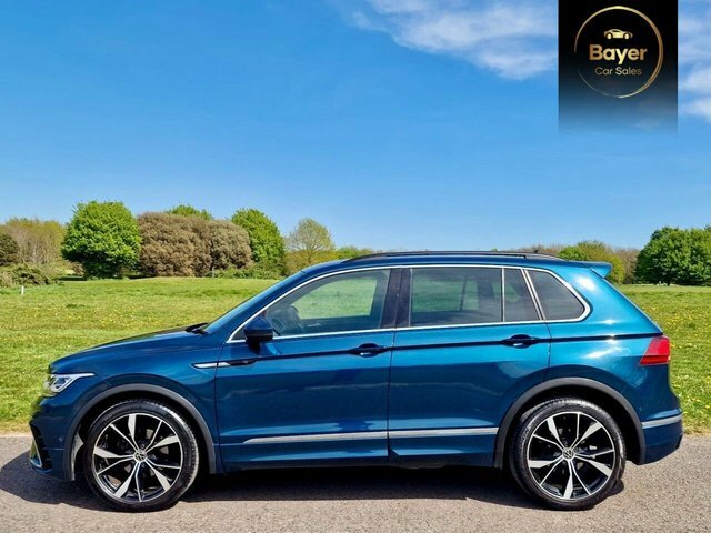 Volkswagen Tiguan Tdi R-line Suv EX21HJZ Blue #3