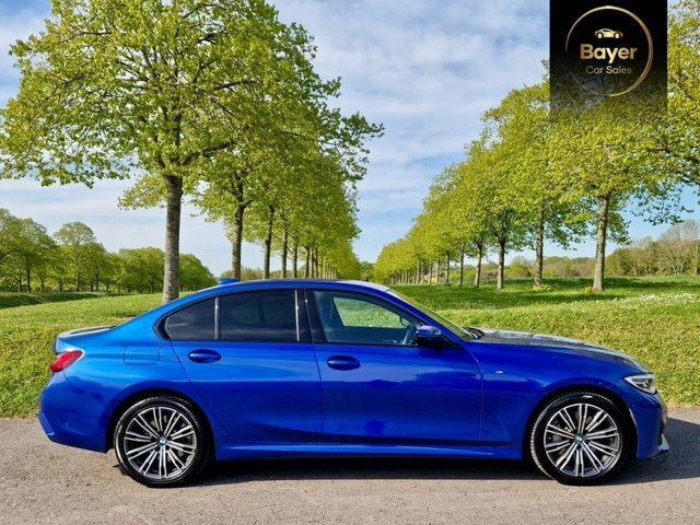 BMW 3 Series 330E 12Kwh M Sport FV70XZW Blue #2