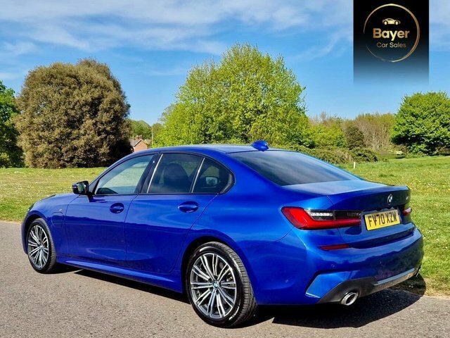 BMW 3 Series 330E 12Kwh M Sport FV70XZW Blue #5