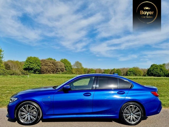 BMW 3 Series 330E 12Kwh M Sport FV70XZW Blue #3