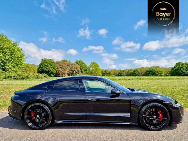 Porsche Taycan Plus 93.4Kwh Gts Saloon GN72WTJ Black #2