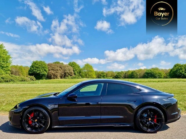 Porsche Taycan Plus 93.4Kwh Gts Saloon GN72WTJ Black #3