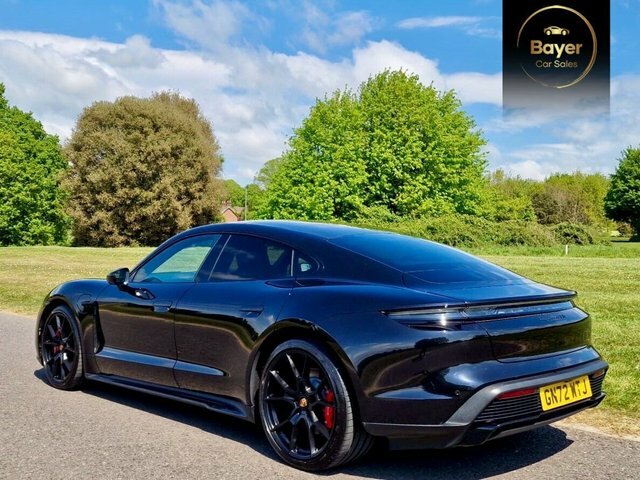 Porsche Taycan Plus 93.4Kwh Gts Saloon GN72WTJ Black #5