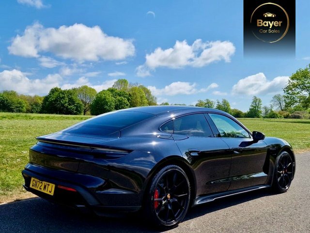 Porsche Taycan Plus 93.4Kwh Gts Saloon GN72WTJ Black #4