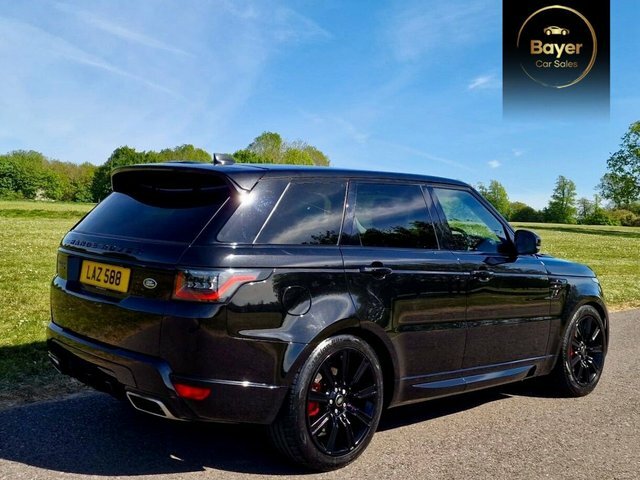 Land Rover Range Rover Sport P400e 13.1Kwh Hse Gpf LAZ588 Black #4