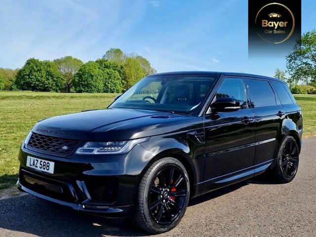 Land Rover Range Rover Sport P400e 13.1Kwh Hse Gpf Black