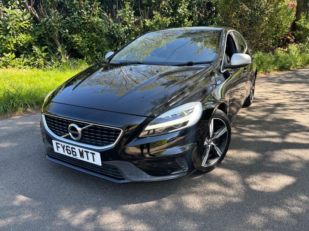 Volvo V40 2.0 T2 R-design Euro 6 Ss 201666 FY66WTT Black #3