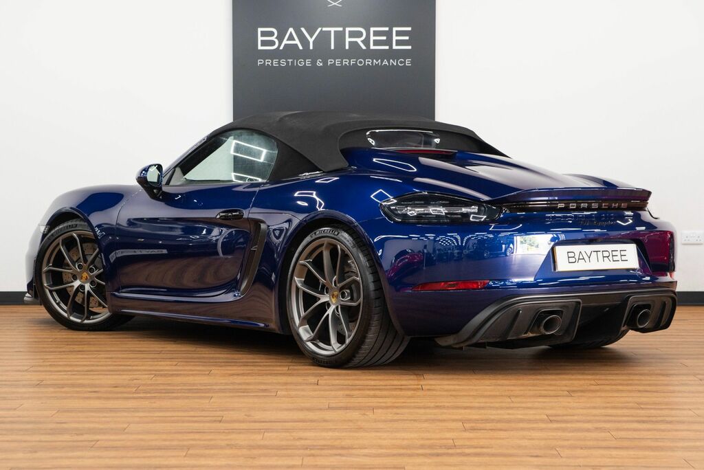 Porsche 718 Spyder 718 Spyder Blue #2