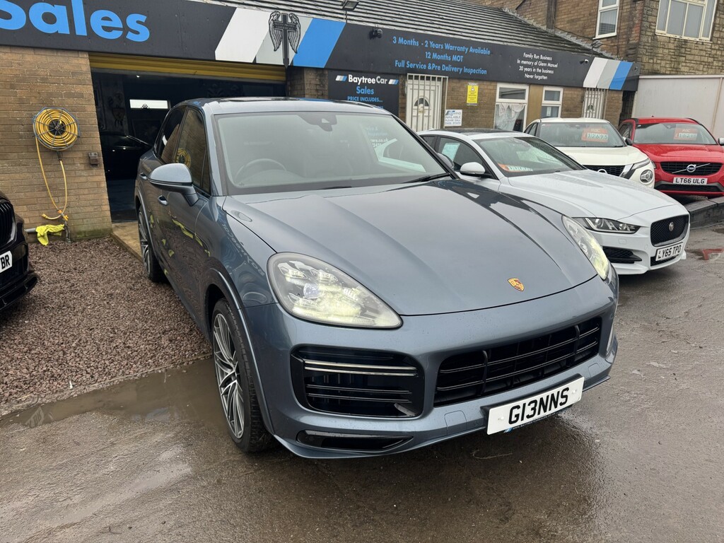 Porsche Cayenne Suv 4.0 T V8 Turbo 2020 Blue #3