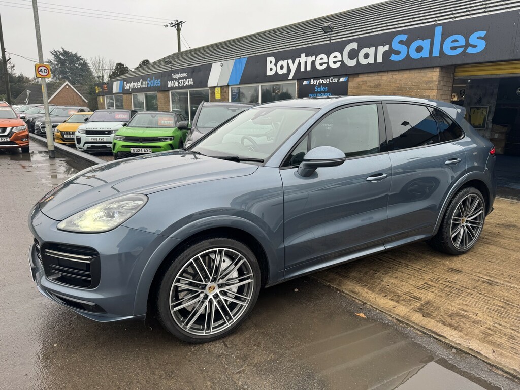 Porsche Cayenne Suv 4.0 T V8 Turbo 2020 Blue