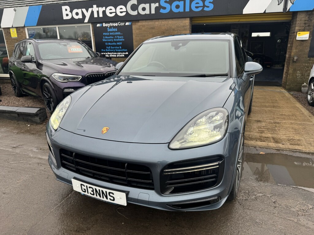 Porsche Cayenne Suv 4.0 T V8 Turbo 2020 Blue #6