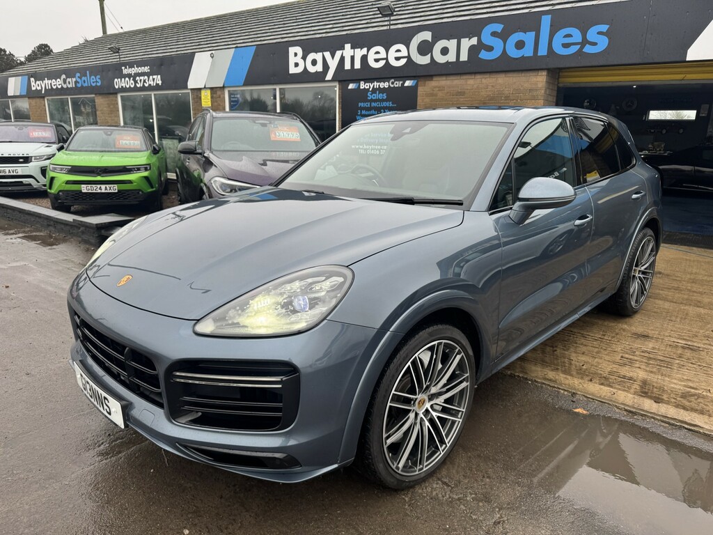 Porsche Cayenne Suv 4.0 T V8 Turbo 2020 Blue #2